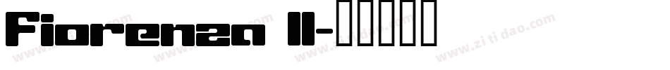 Fiorenza II字体转换